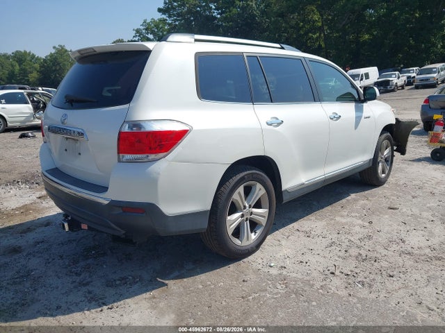 Продажа на аукционе авто 2013 Toyota Highlander Limited V6, vin: 5TDYK3EH0DS105556, номер лота: 45962672