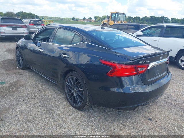 2016 Nissan Maxima 3.5 Platinum/3.5 S/3.5 Sl/3.5 Sr/3.5 Sv მანქანა იყიდება აუქციონზე, vin: 1N4AA6AP4GC423307, აუქციონის ნომერი: 45962687