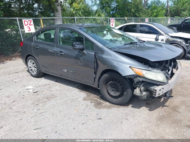 Продажа на аукционе авто 2012 Honda Civic Lx, vin: 19XFB2F55CE104546, номер лота: 45962694