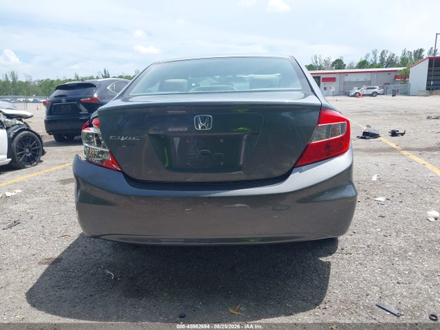 Продажа на аукционе авто 2012 Honda Civic Lx, vin: 19XFB2F55CE104546, номер лота: 45962694