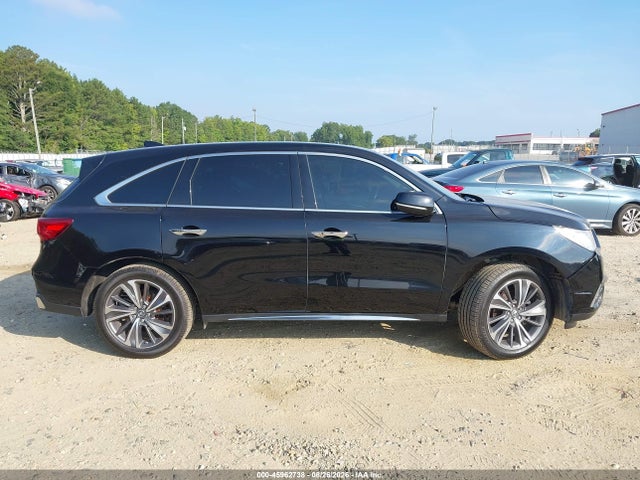 2019 Acura Mdx Tech Pkg მანქანა იყიდება აუქციონზე, vin: 5J8YD4H51KL006052, აუქციონის ნომერი: 45962738