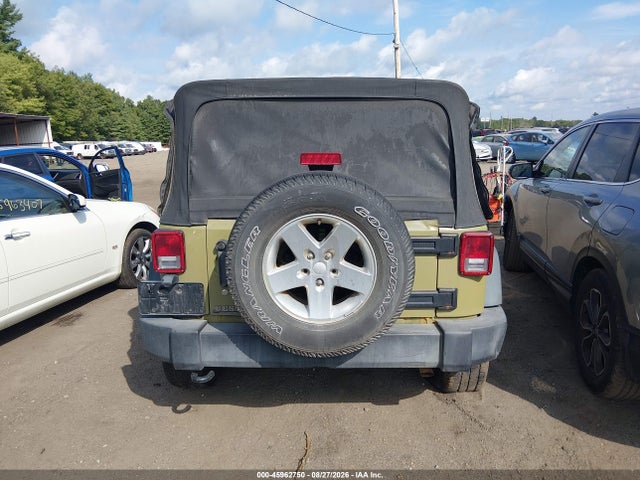 2013 Jeep Wrangler Unlimited Sport მანქანა იყიდება აუქციონზე, vin: 1C4BJWDGXDL634145, აუქციონის ნომერი: 45962750