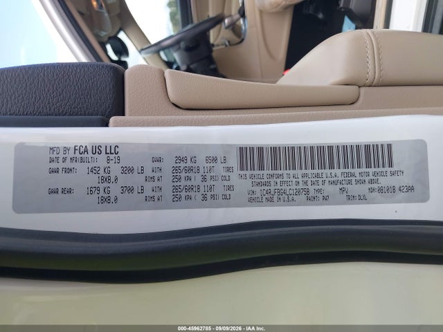 Продажа на аукционе авто 2020 Jeep Grand Cherokee Limited 4x4, vin: 1C4RJFBG4LC120758, номер лота: 45962785