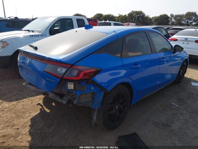 45962793 :رقم المزاد ، 19XFL2H89SE007224 vin ، 2025 Honda Civic Sedan Sport مزاد بيع