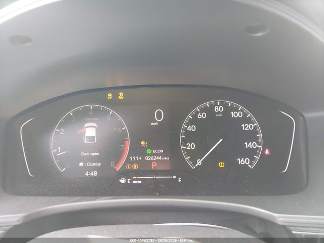 45962793 :رقم المزاد ، 19XFL2H89SE007224 vin ، 2025 Honda Civic Sedan Sport مزاد بيع