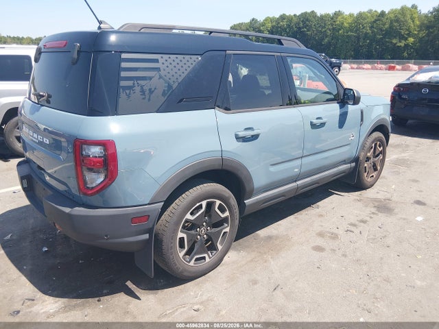 Aukcja sprzedaży 2021 Ford Bronco Sport Outer Banks, vin: 3FMCR9C60MRA91702, numer aukcji: 45962834