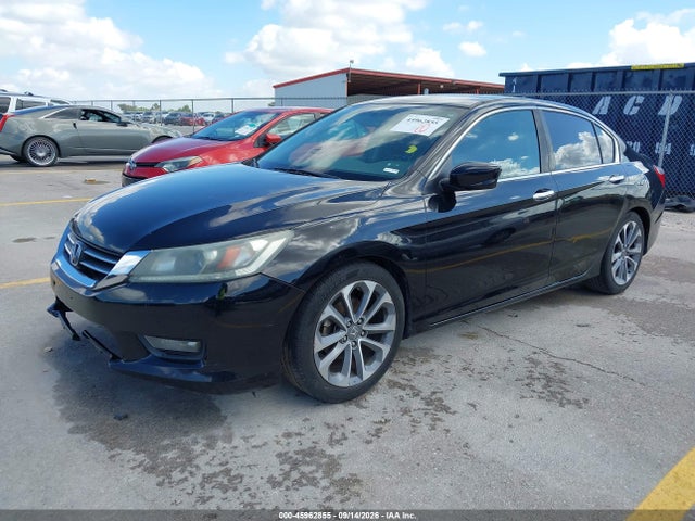 45962855 :رقم المزاد ، 1HGCR2F52FA259711 vin ، 2015 Honda Accord Sport مزاد بيع
