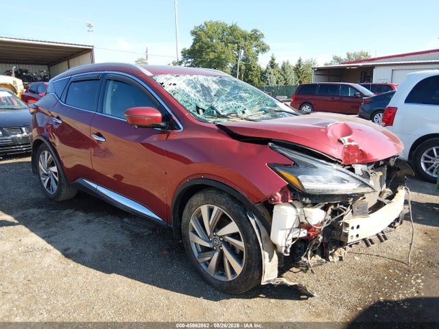 Aukcja sprzedaży 2020 Nissan Murano Sl Intelligent Awd, vin: 5N1AZ2CS0LN162992, numer aukcji: 45962862