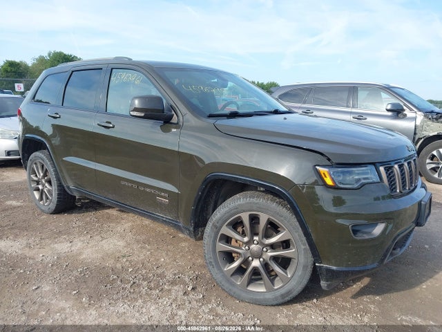 45962961 :رقم المزاد ، 1C4RJFBG6HC695998 vin ، 2017 Jeep Grand Cherokee Limited 75th Anniversary Edition مزاد بيع