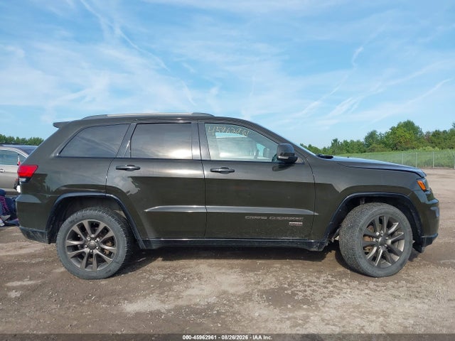 Aukcja sprzedaży 2017 Jeep Grand Cherokee Limited 75th Anniversary Edition, vin: 1C4RJFBG6HC695998, numer aukcji: 45962961