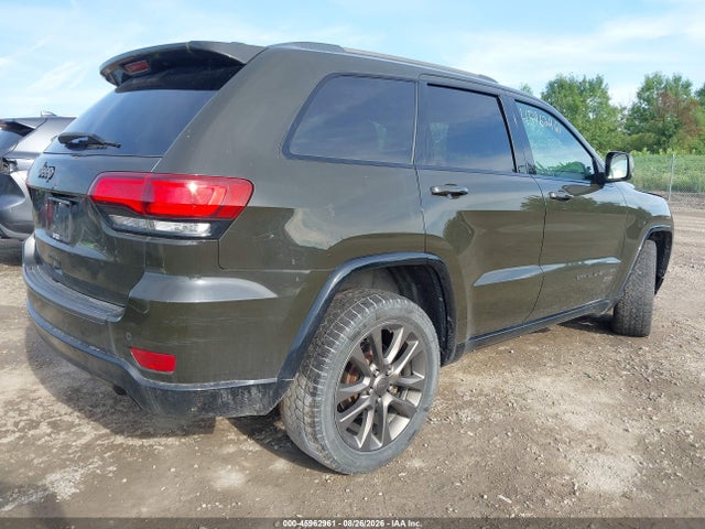 Aukcja sprzedaży 2017 Jeep Grand Cherokee Limited 75th Anniversary Edition, vin: 1C4RJFBG6HC695998, numer aukcji: 45962961