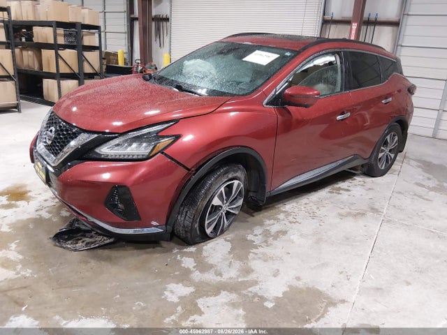 2020 Nissan Murano Sv Fwd მანქანა იყიდება აუქციონზე, vin: 5N1AZ2BJXLN124758, აუქციონის ნომერი: 45962987