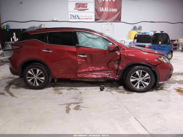2020 Nissan Murano Sv Fwd მანქანა იყიდება აუქციონზე, vin: 5N1AZ2BJXLN124758, აუქციონის ნომერი: 45962987