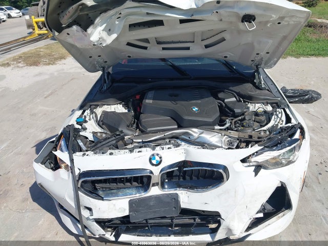 2022 Bmw 230 I მანქანა იყიდება აუქციონზე, vin: 3MW23CM0XN8C66275, აუქციონის ნომერი: 45963036