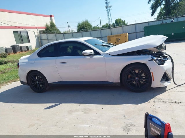 2022 Bmw 230 I მანქანა იყიდება აუქციონზე, vin: 3MW23CM0XN8C66275, აუქციონის ნომერი: 45963036