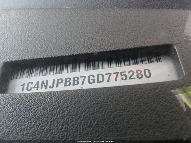 Продаж на аукціоні авто 2016 Jeep Patriot Sport, vin: 1C4NJPBB7GD775280, номер лоту: 45963048