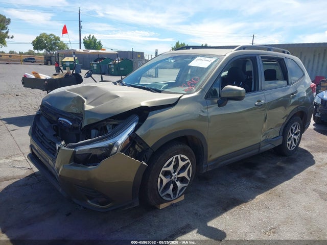 Продаж на аукціоні авто 2022 Subaru Forester Premium, vin: JF2SKAEC4NH416705, номер лоту: 45963062
