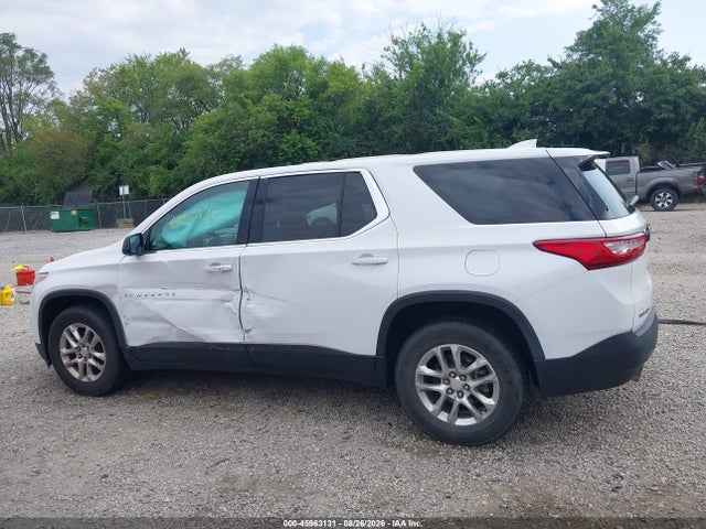 2018 Chevrolet Traverse Ls მანქანა იყიდება აუქციონზე, vin: 1GNERFKW0JJ119766, აუქციონის ნომერი: 45963131