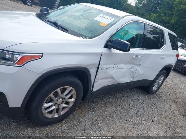 2018 Chevrolet Traverse Ls მანქანა იყიდება აუქციონზე, vin: 1GNERFKW0JJ119766, აუქციონის ნომერი: 45963131