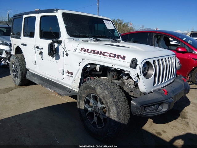 2021 Jeep Wrangler Unlimited Rubicon 4x4 მანქანა იყიდება აუქციონზე, vin: 1C4JJXFM5MW713743, აუქციონის ნომერი: 45963165