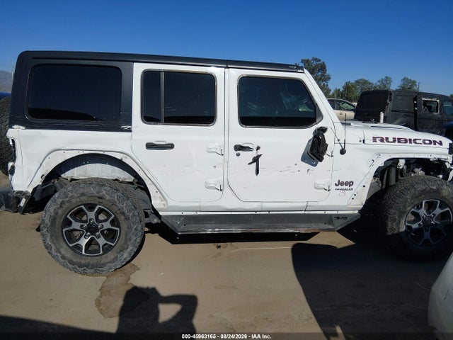 2021 Jeep Wrangler Unlimited Rubicon 4x4 მანქანა იყიდება აუქციონზე, vin: 1C4JJXFM5MW713743, აუქციონის ნომერი: 45963165