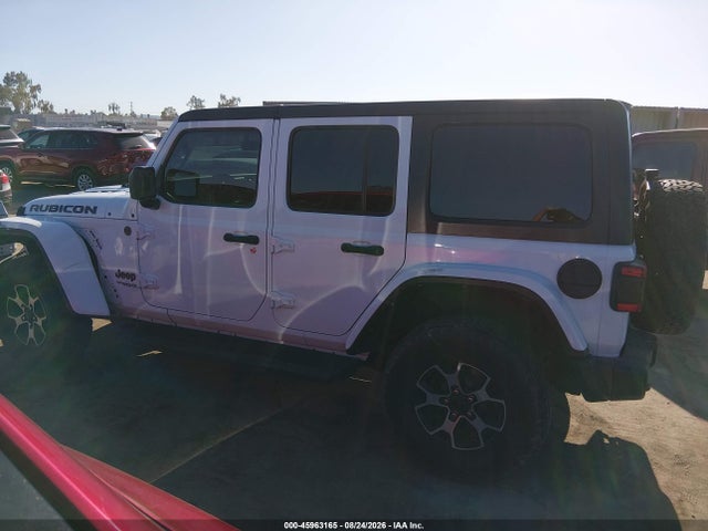 2021 Jeep Wrangler Unlimited Rubicon 4x4 მანქანა იყიდება აუქციონზე, vin: 1C4JJXFM5MW713743, აუქციონის ნომერი: 45963165