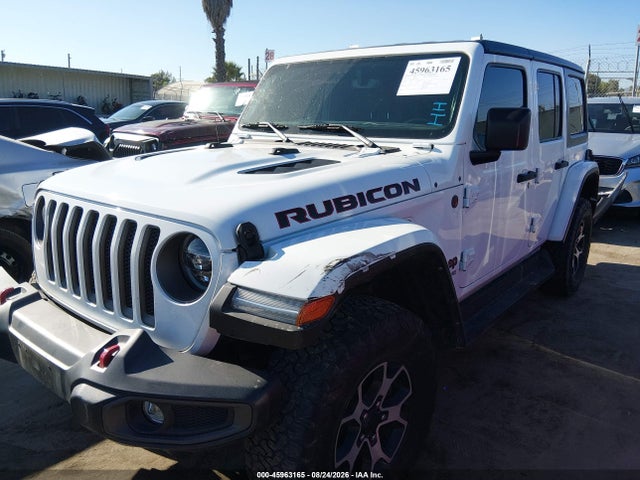 2021 Jeep Wrangler Unlimited Rubicon 4x4 მანქანა იყიდება აუქციონზე, vin: 1C4JJXFM5MW713743, აუქციონის ნომერი: 45963165