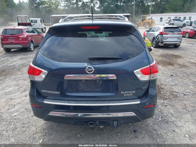 5N1AR2MN3EC664824 Nissan Pathfinder Platinum