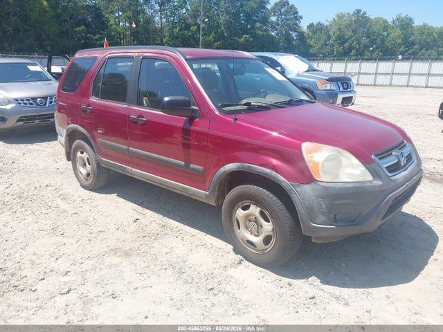 2002 Honda Cr-v Lx მანქანა იყიდება აუქციონზე, vin: JHLRD685X2C003975, აუქციონის ნომერი: 45963265