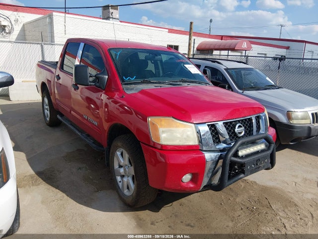 45963288 :رقم المزاد ، 1N6AA0EC8CN330722 vin ، 2012 Nissan Titan Sv مزاد بيع