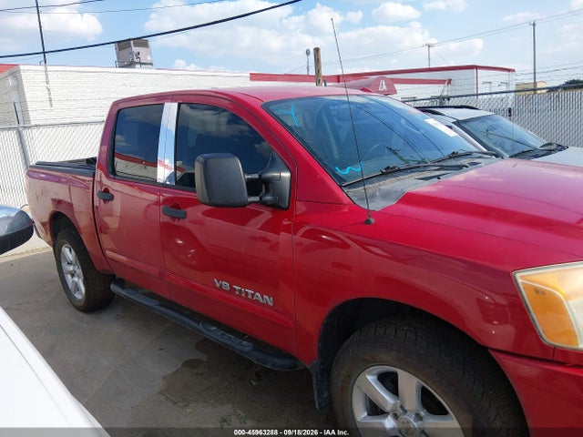 45963288 :رقم المزاد ، 1N6AA0EC8CN330722 vin ، 2012 Nissan Titan Sv مزاد بيع