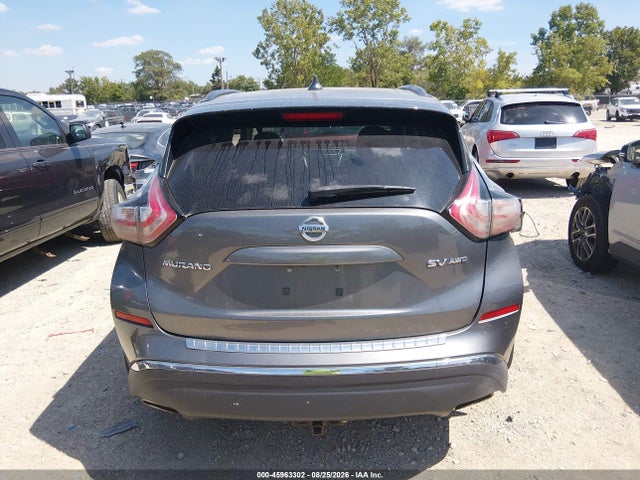 45963302 :رقم المزاد ، 5N1AZ2MH6HN125469 vin ، 2017 Nissan Murano Sv مزاد بيع