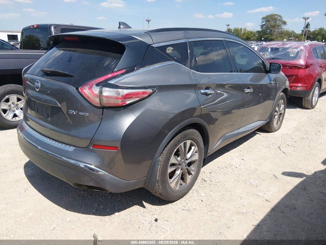 45963302 :رقم المزاد ، 5N1AZ2MH6HN125469 vin ، 2017 Nissan Murano Sv مزاد بيع