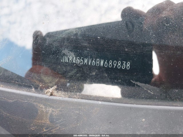 Продаж на аукціоні авто 2011 Nissan Rogue S, vin: JN8AS5MV6BW689838, номер лоту: 45963303