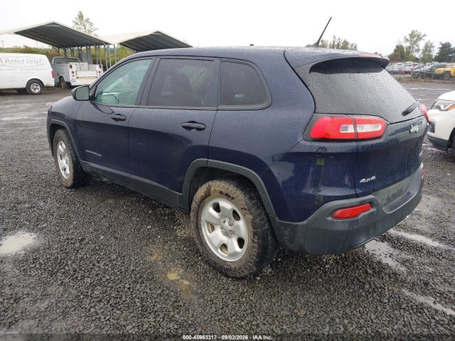 Aukcja sprzedaży 2016 Jeep Cherokee Sport, vin: 1C4PJMABXGW352321, numer aukcji: 45963317