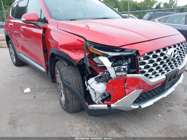 2022 Hyundai Santa Fe Sel მანქანა იყიდება აუქციონზე, vin: 5NMS3DAJ2NH425581, აუქციონის ნომერი: 45963348