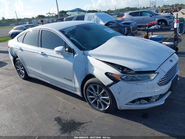 45963475 :رقم المزاد ، 3FA6P0LUXHR410049 vin ، 2017 Ford Fusion Hybrid Se مزاد بيع