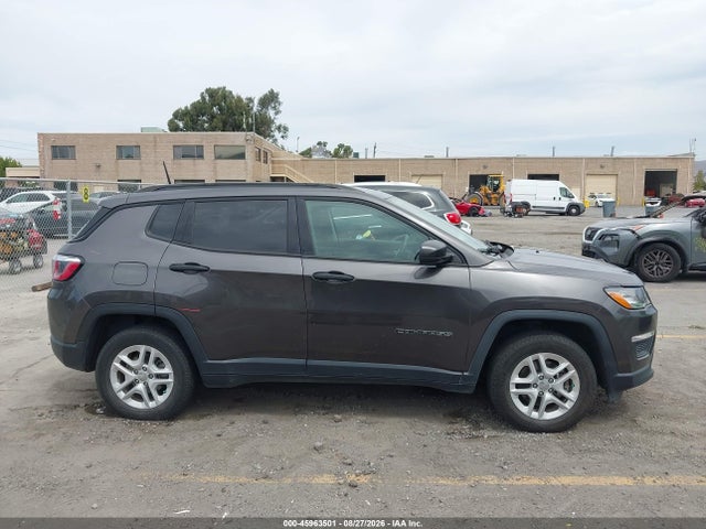 45963501 :رقم المزاد ، 3C4NJCAB6JT368188 vin ، 2018 Jeep Compass Sport Fwd مزاد بيع