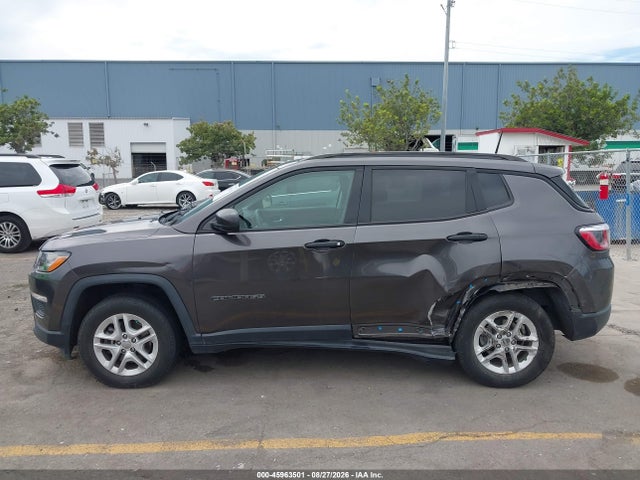 45963501 :رقم المزاد ، 3C4NJCAB6JT368188 vin ، 2018 Jeep Compass Sport Fwd مزاد بيع