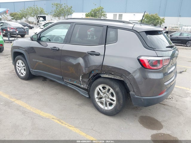 45963501 :رقم المزاد ، 3C4NJCAB6JT368188 vin ، 2018 Jeep Compass Sport Fwd مزاد بيع