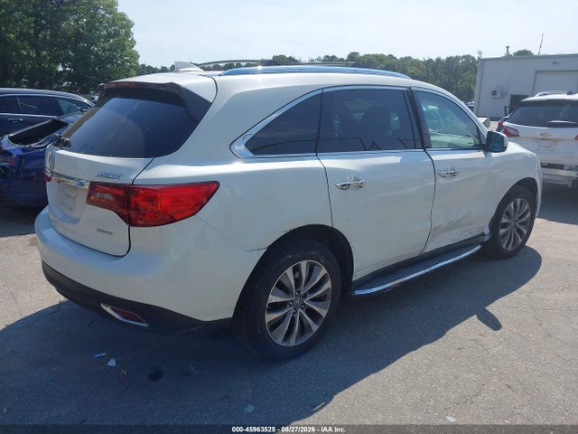 Продажа на аукционе авто 2014 Acura Mdx Technology Package, vin: 5FRYD4H48EB027699, номер лота: 45963525