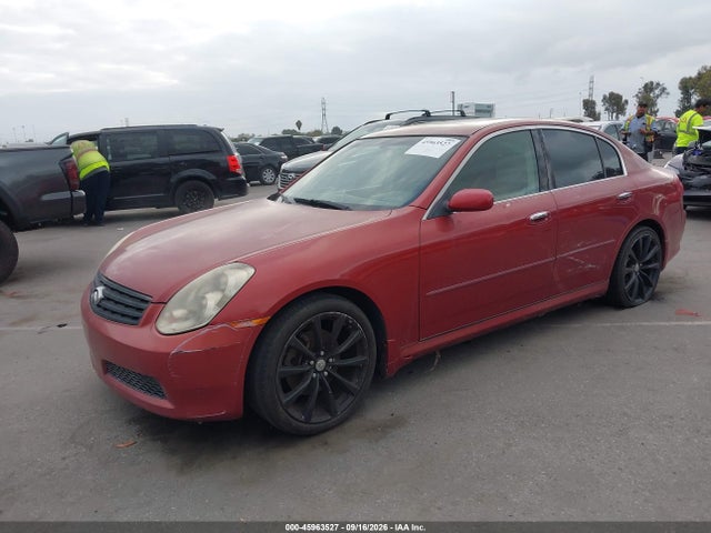 Aukcja sprzedaży 2006 Infiniti G35, vin: JNKCV51E86M514555, numer aukcji: 45963527