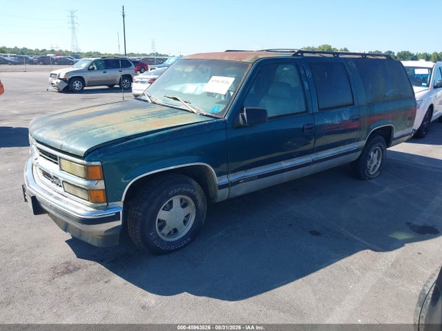 1997 Chevrolet Suburban 1500 მანქანა იყიდება აუქციონზე, vin: 1GNEC16R0VJ430838, აუქციონის ნომერი: 45963526