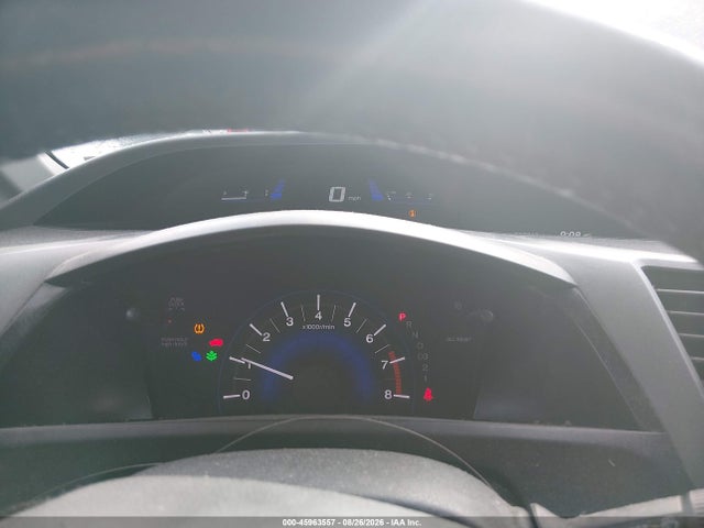 45963557 :رقم المزاد ، 2HGFB2F94CH507345 vin ، 2012 Honda Civic Ex-l مزاد بيع