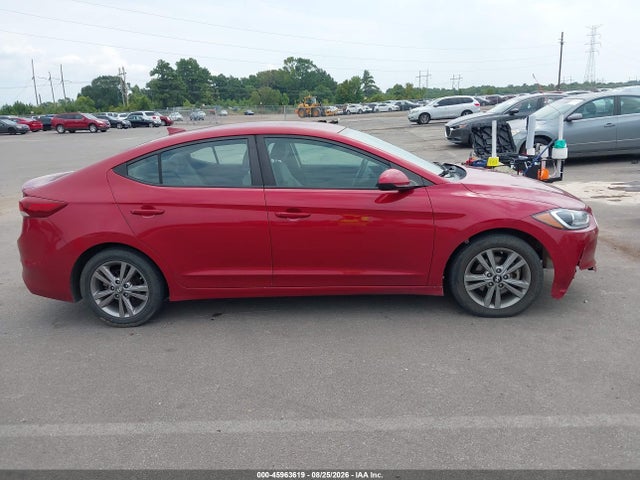 2018 Hyundai Elantra Sel მანქანა იყიდება აუქციონზე, vin: KMHD84LF6JU472694, აუქციონის ნომერი: 45963619