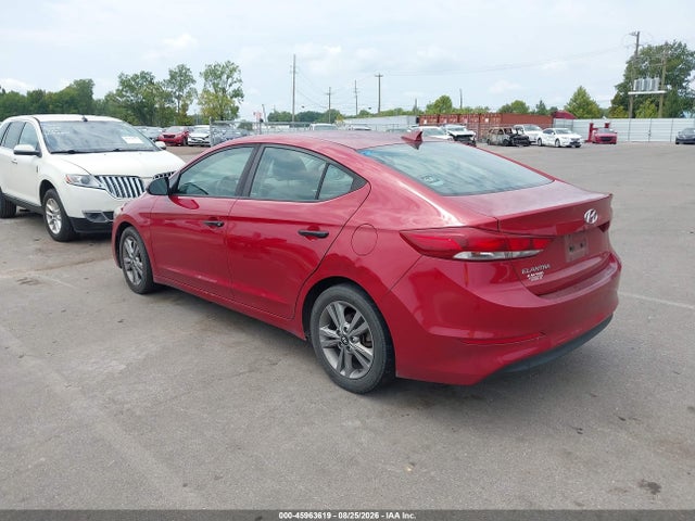 2018 Hyundai Elantra Sel მანქანა იყიდება აუქციონზე, vin: KMHD84LF6JU472694, აუქციონის ნომერი: 45963619