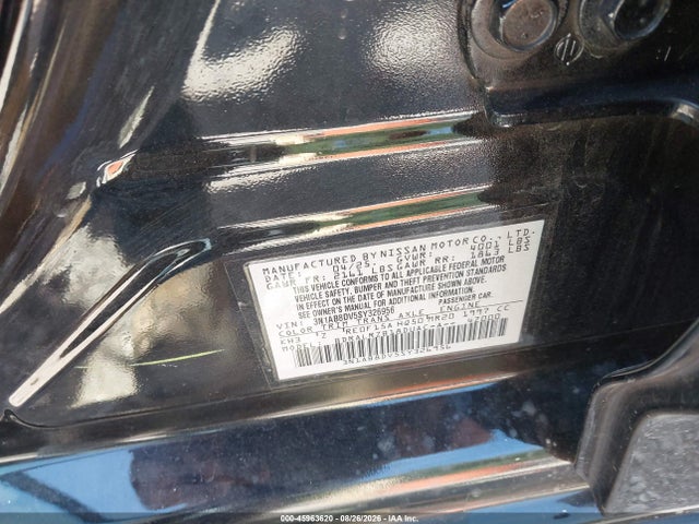 2025 Nissan Sentra Sr მანქანა იყიდება აუქციონზე, vin: 3N1AB8DV5SY326956, აუქციონის ნომერი: 45963620