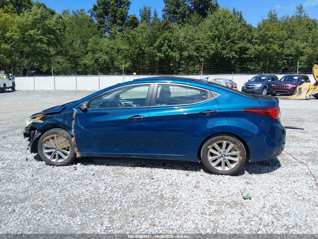 2014 Hyundai Elantra Se მანქანა იყიდება აუქციონზე, vin: KMHDH4AE2EU138906, აუქციონის ნომერი: 45963657