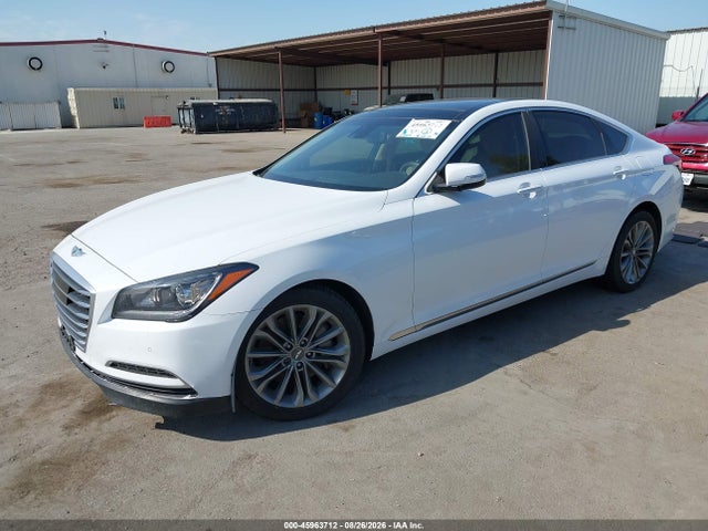 2015 Hyundai Genesis 3.8 მანქანა იყიდება აუქციონზე, vin: KMHGN4JEXFU047003, აუქციონის ნომერი: 45963712