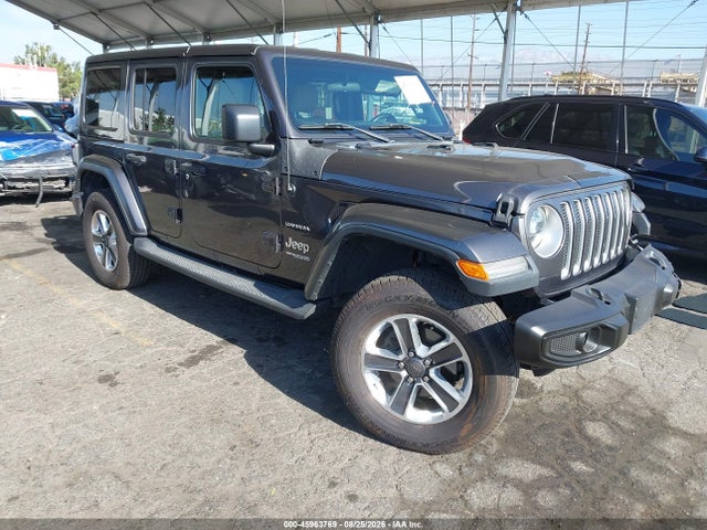 Продажа на аукционе авто 2018 Jeep Wrangler Unlimited Sahara 4x4, vin: 1C4HJXEG8JW101381, номер лота: 45963769